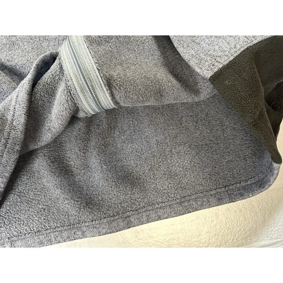 Chicago Blackhawks Sweater Mens XL Gray NHL Fleece Full Zip Jacket Hockey - Picture 8 of 9